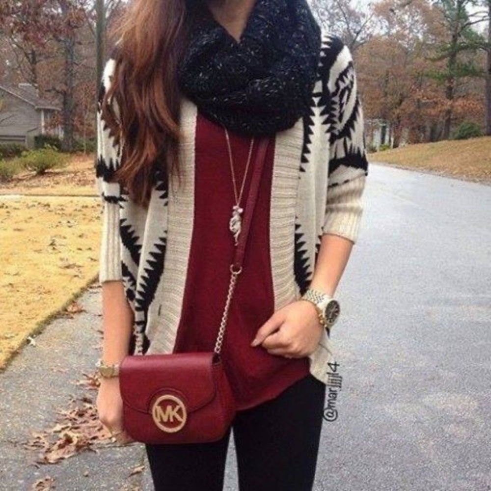 Michael Kors Fulton Small Leather Crossbody Bag